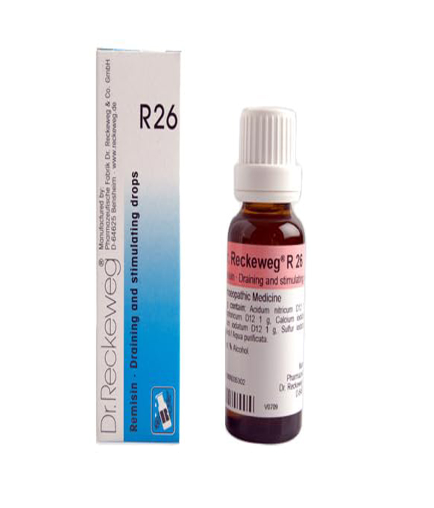 Dr. Reckeweg R26 Draining and Stimulating Drop 22 Ml