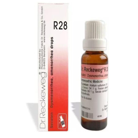 Dr. Reckeweg R28 Dysmenorrhea And Amenorrhea Drop 22 Ml