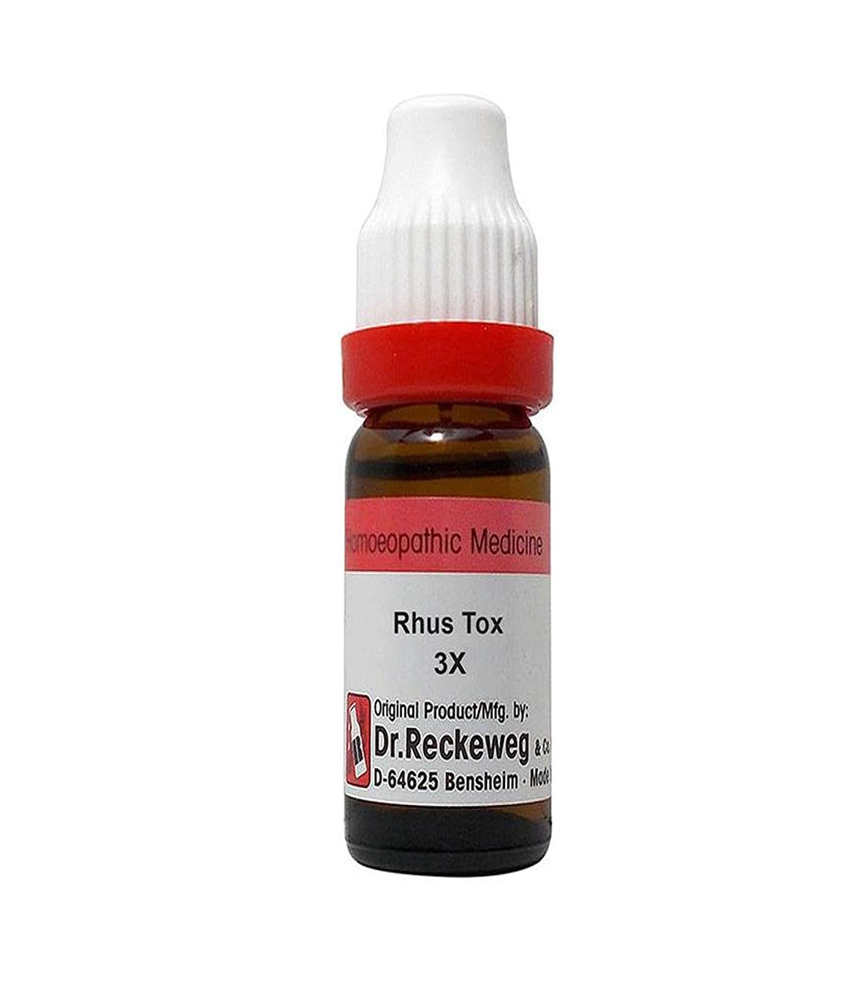 Dr. Reckeweg Rhus Tox Dilution 3X 11 Ml