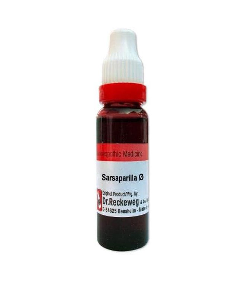 Dr. Reckeweg Sarsaparilla Mother Tincture Q 20 Ml