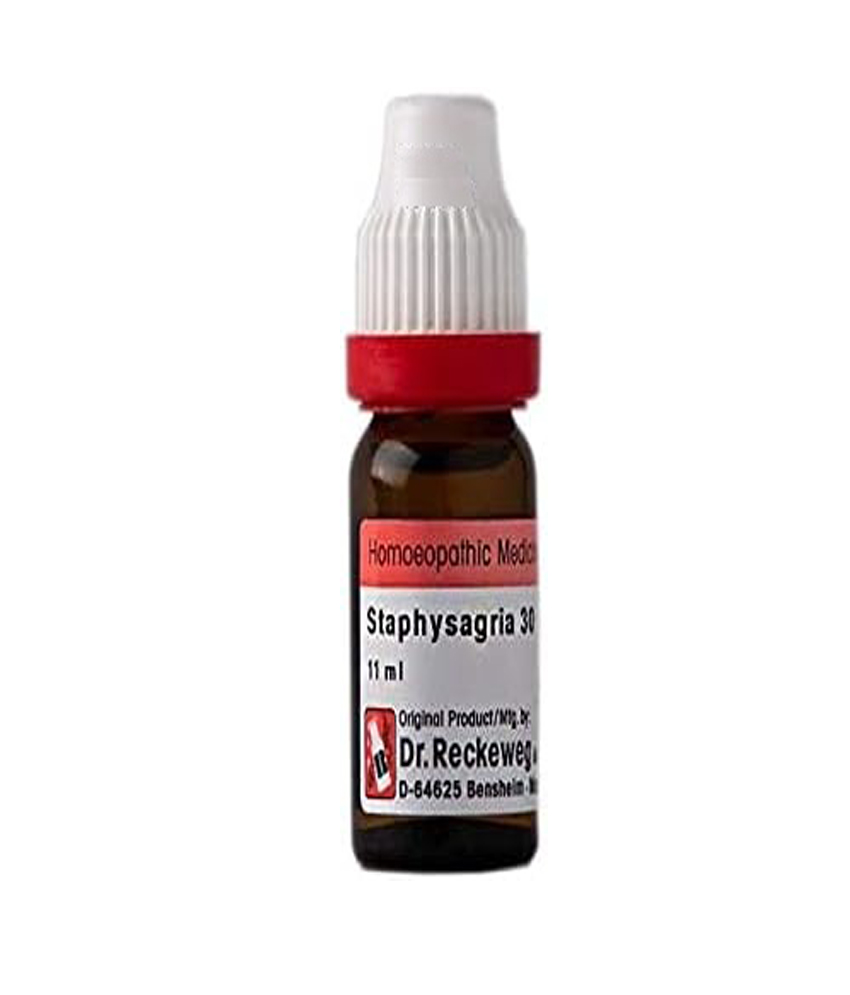 Dr. Reckeweg Staphysagria Dilution 30 CH 11 Ml