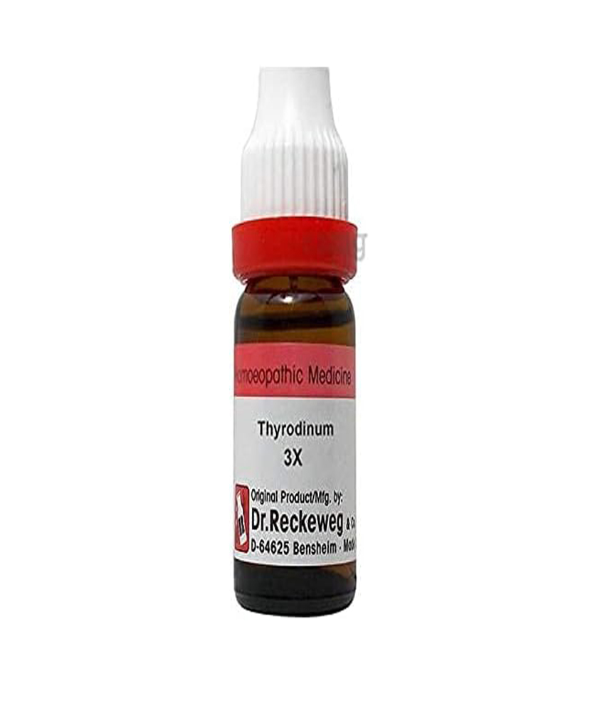 Dr. Reckeweg Thyroidinum Dilution 3X 11 Ml