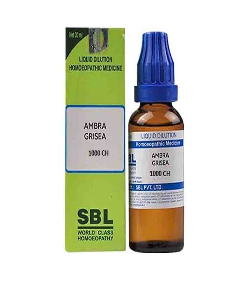 Sbl Ambra Grisea Dilution 1000 Ch 30ml