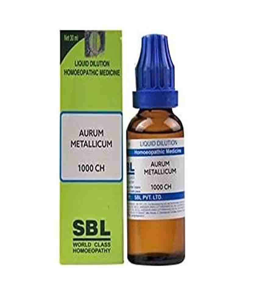 Sbl Aurum Metallicum Dilution 1000 Ch 30ml