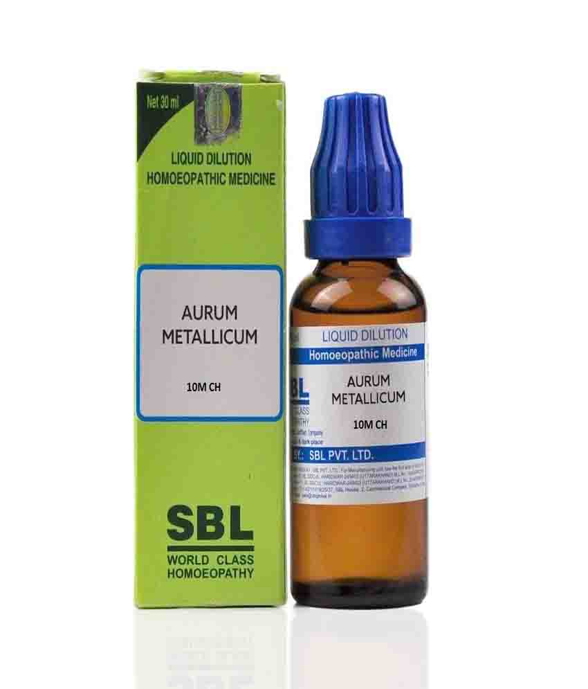 Sbl Aurum Metallicum Dilution 10M Ch 30ml