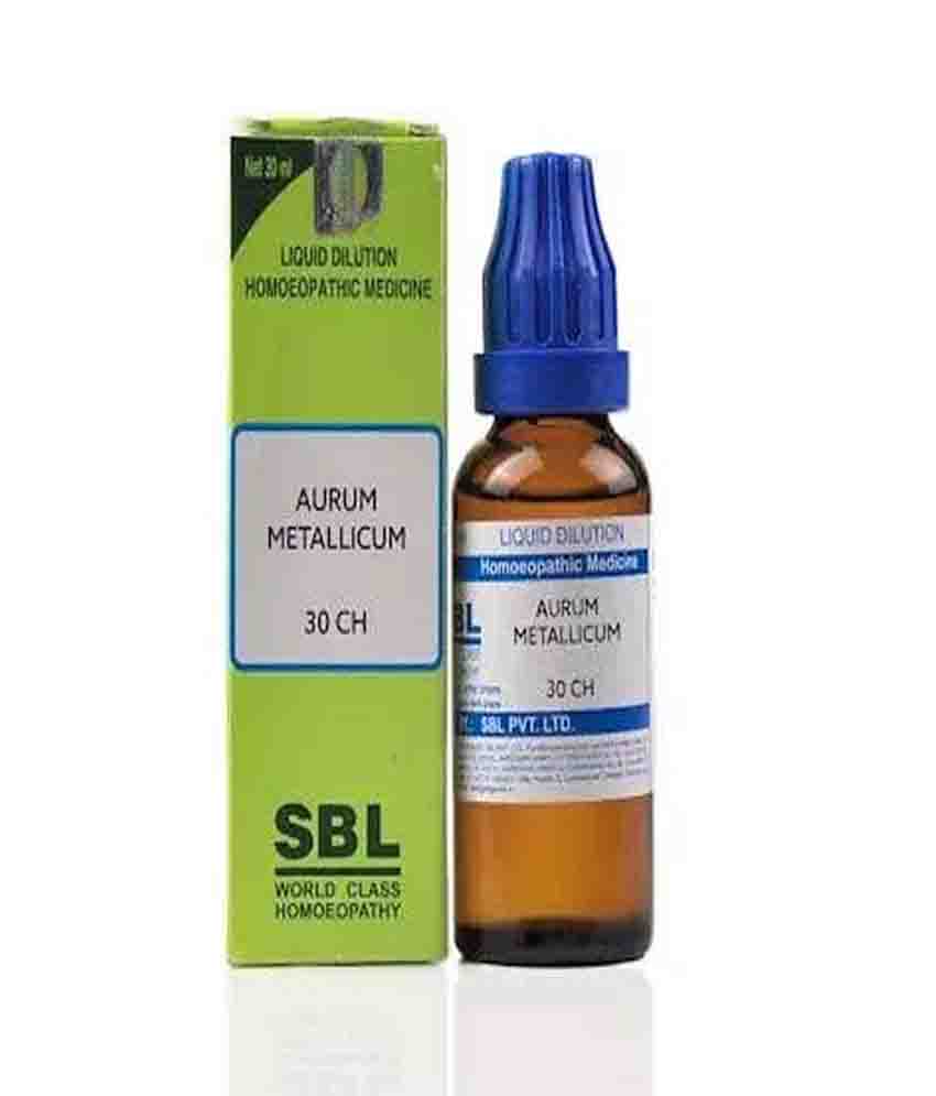 Sbl Aurum Metallicum Dilution 30 Ch 30ml