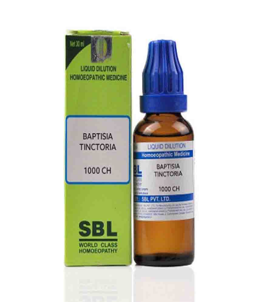 Sbl Baptisia Tinctoria Dilution 1000 Ch 30ml