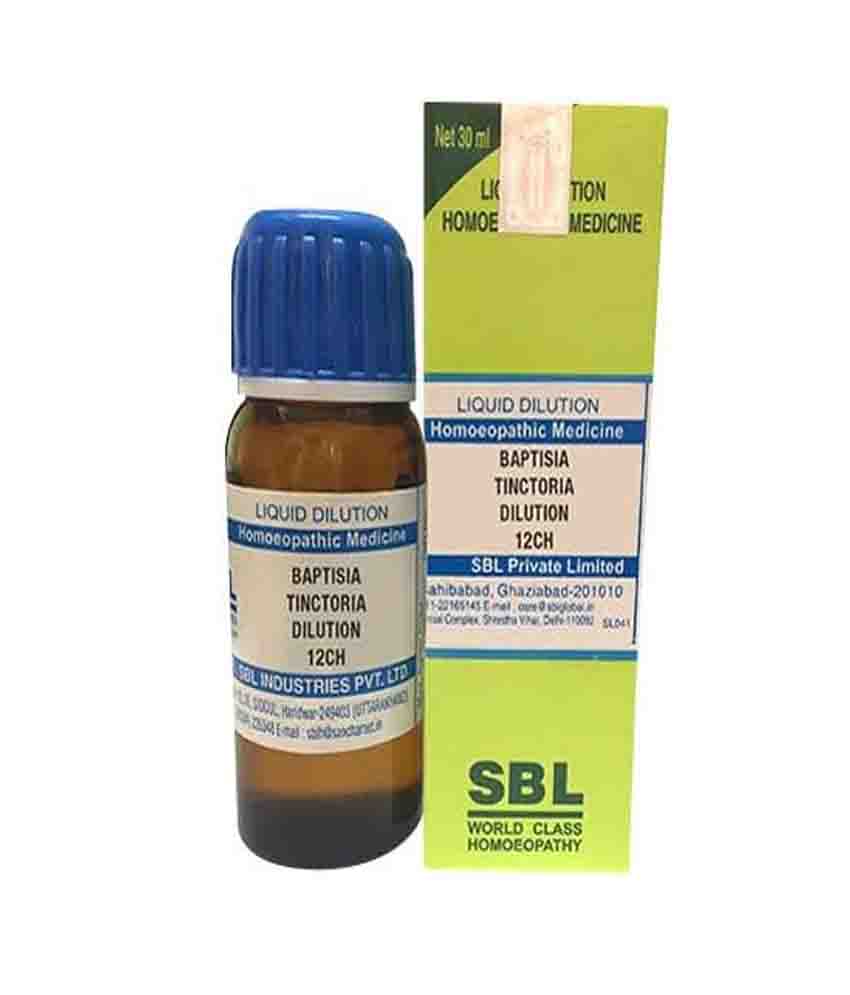 Sbl Baptisia Tinctoria Dilution 12 Ch 30ml