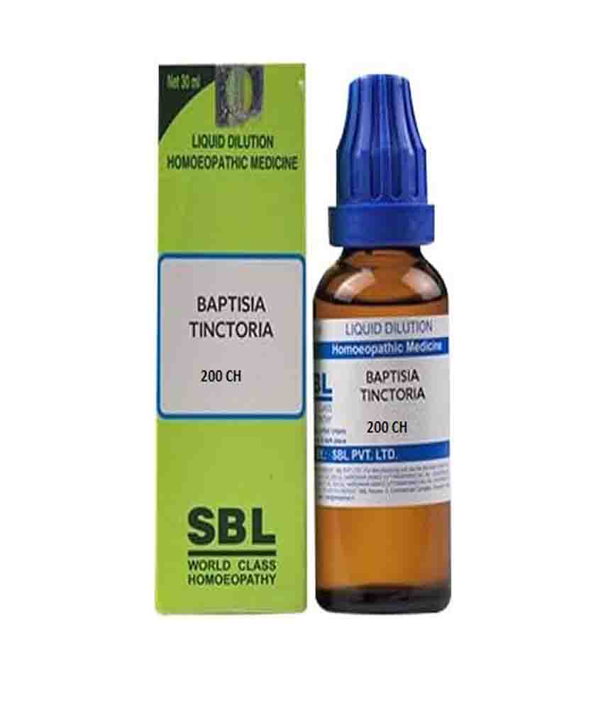 Sbl Baptisia Tinctoria Dilution 200 Ch 30ml