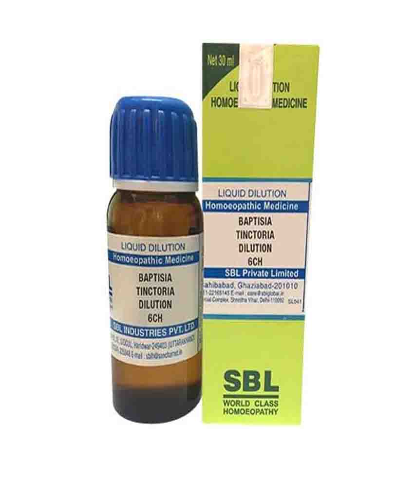Sbl Baptisia Tinctoria Dilution 6 Ch 30ml