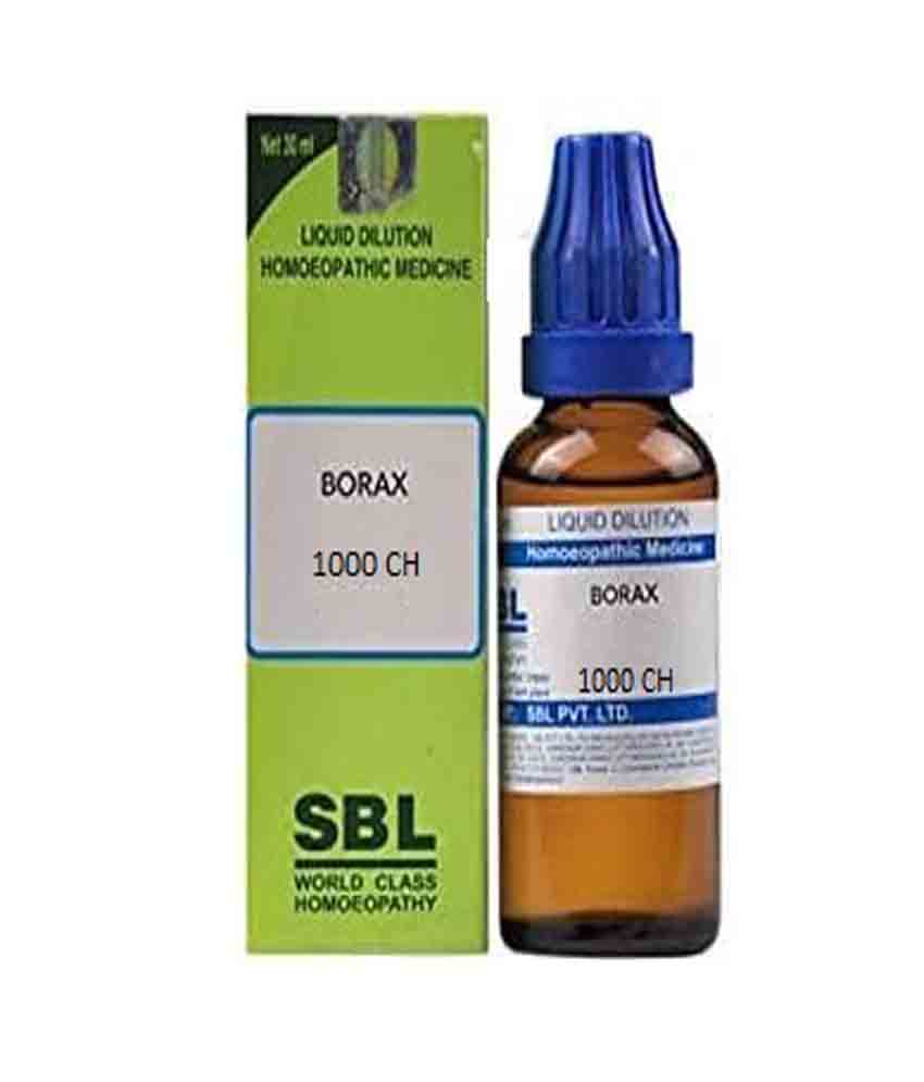 Sbl Borax Dilution 1000 Ch 30ml