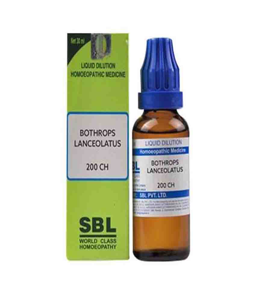 SBL Bothrops Lanceolatus Dilution 200 CH 30ml