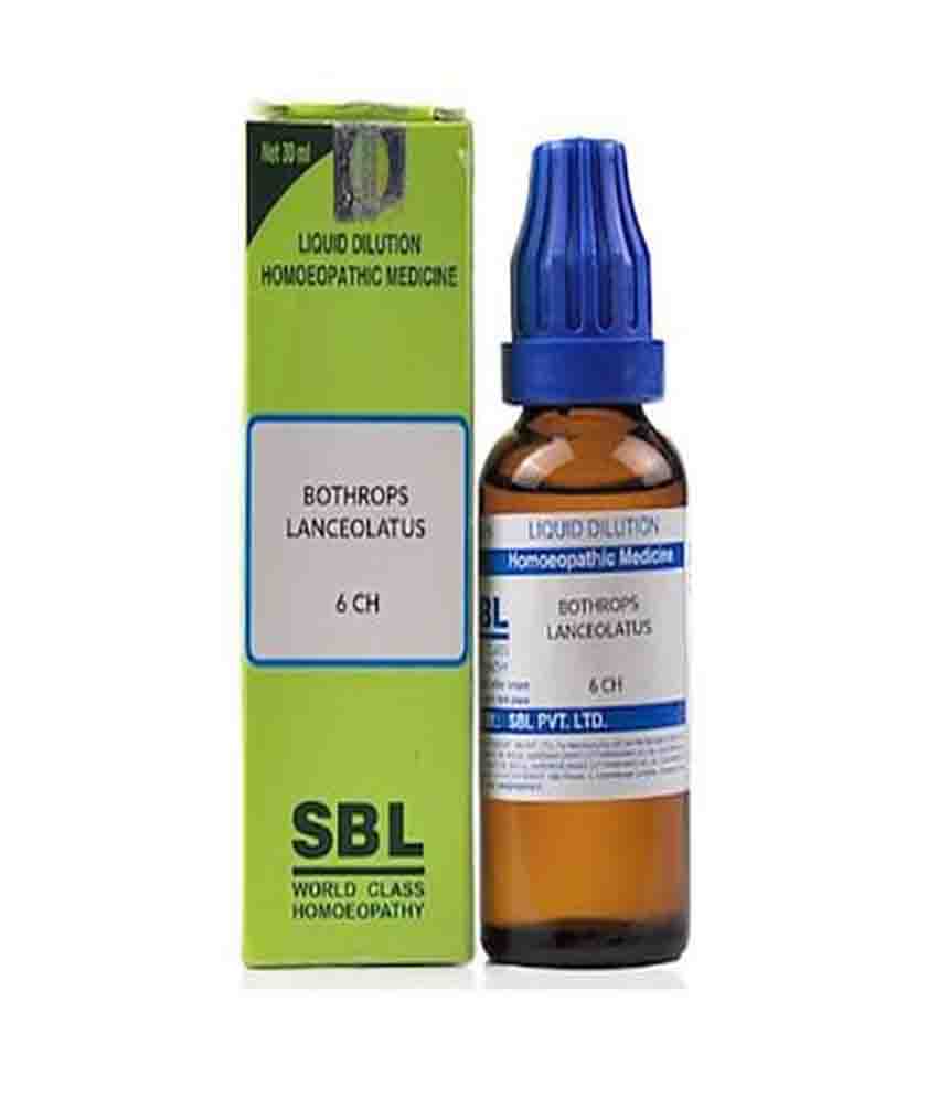 Sbl Bothrops Lanceolatus Dilution 6 Ch 30ml