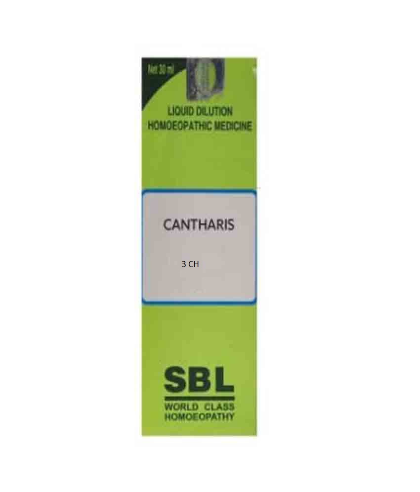 Sbl Cantharis Dilution 3 Ch 30ml