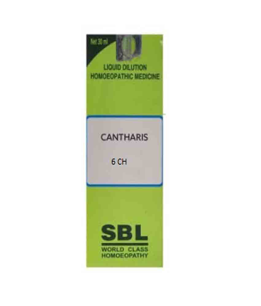 Sbl Cantharis Dilution 6 Ch 30ml
