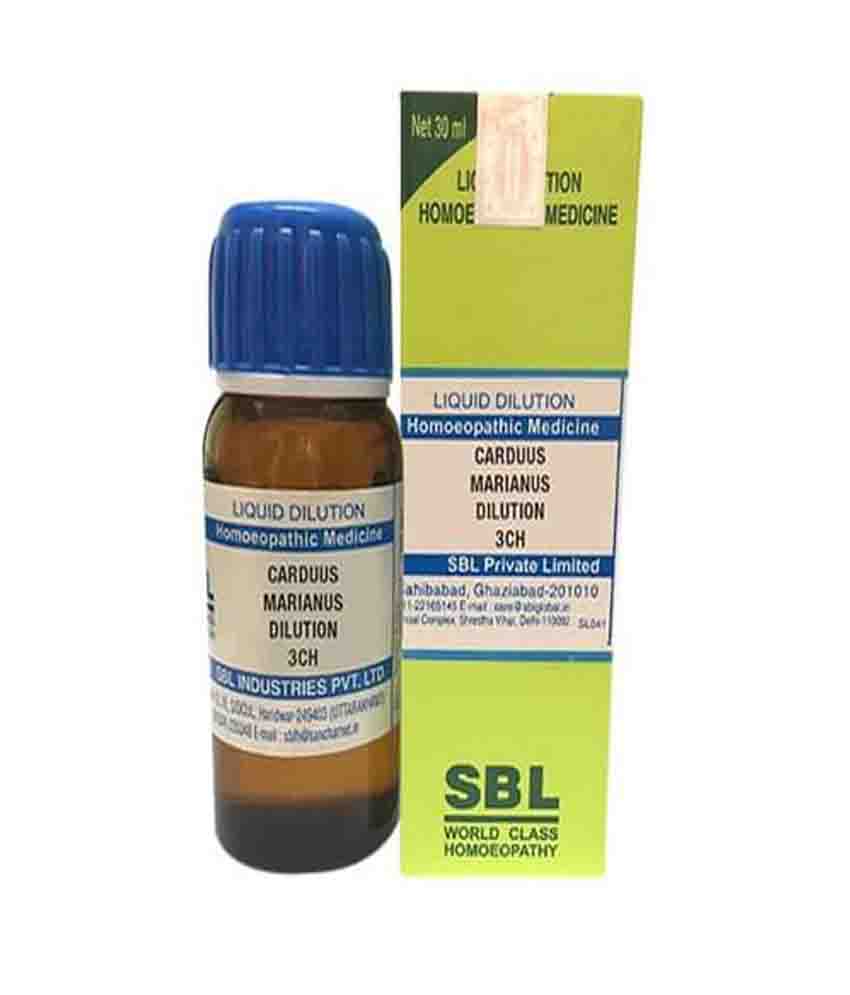 Sbl Carduus Marianus Dilution 3 Ch 30ml