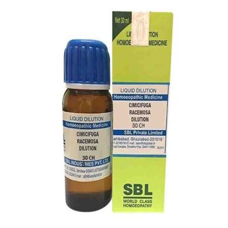Sbl Cimicifuga Racemosa Dilution 30 Ch 30ml