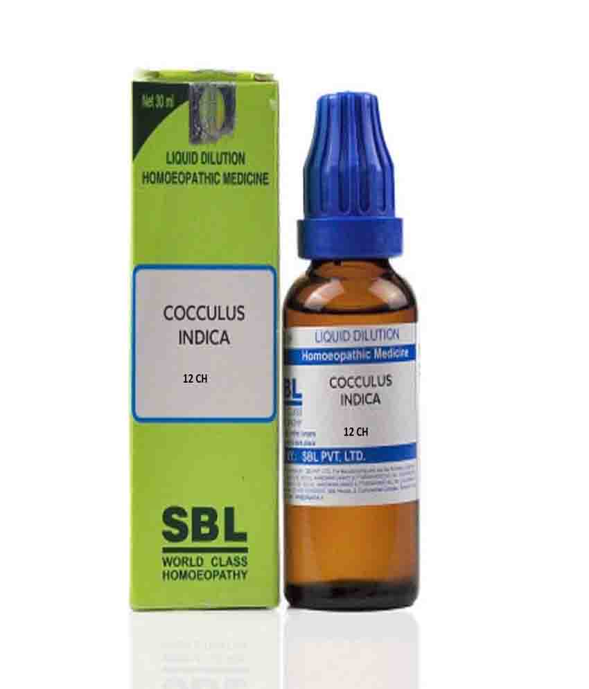 Sbl Cocculus Indicus Dilution 12 Ch 3ml