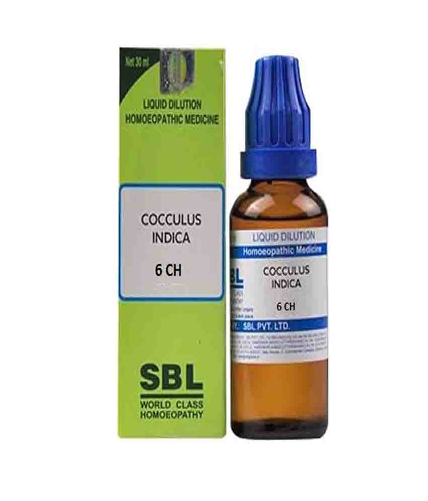 Sbl Cocculus Indicus Dilution 6 Ch 30ml