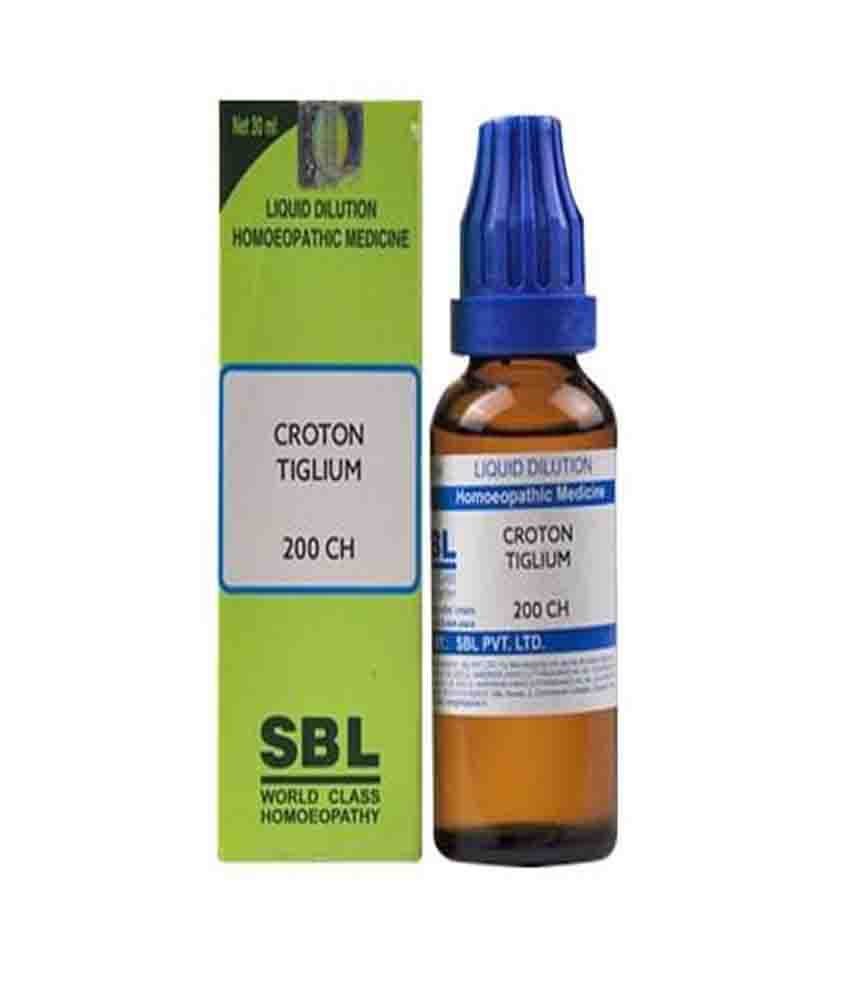 SBL Croton Tiglium Dilution 200 CH 30ml Sbl Croton Tiglium Dilution 200 Ch 30ml
