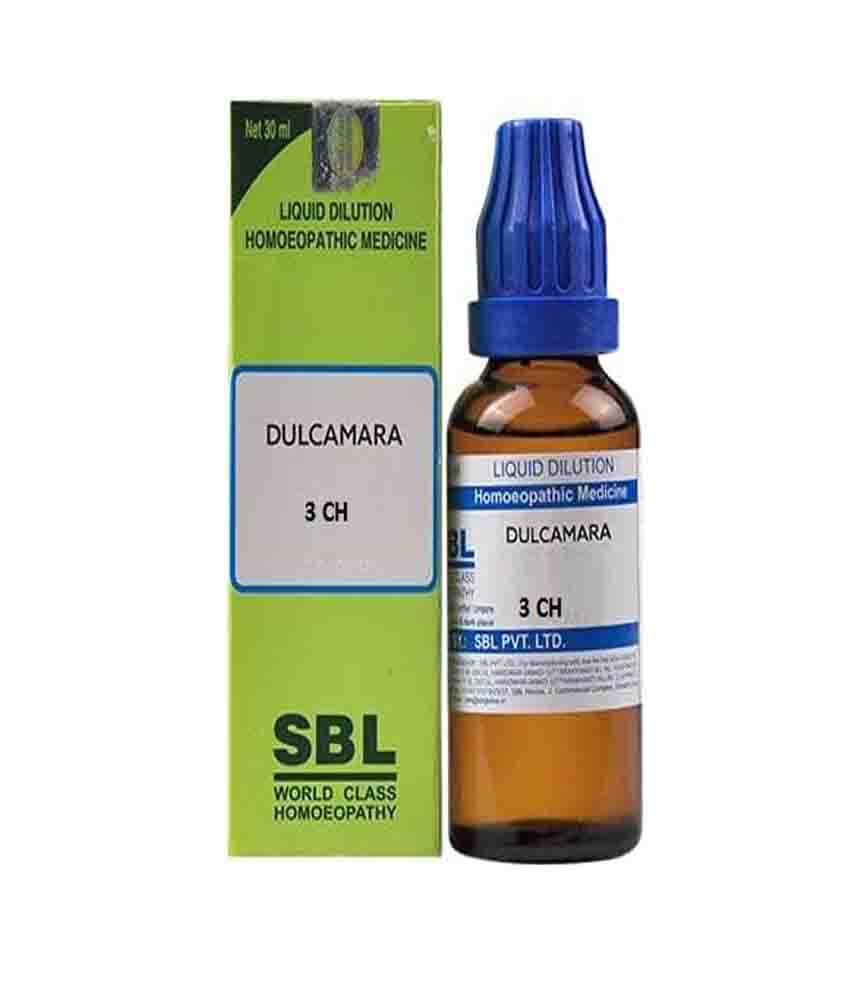 SBL Dulcamara Dilution 3 CH 30ml Sbl Dulcamara Dilution 3 Ch 30ml