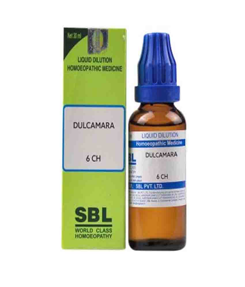 SBL Dulcamara Dilution 6 CH 30ml Sbl Dulcamara Dilution 6 Ch 30ml