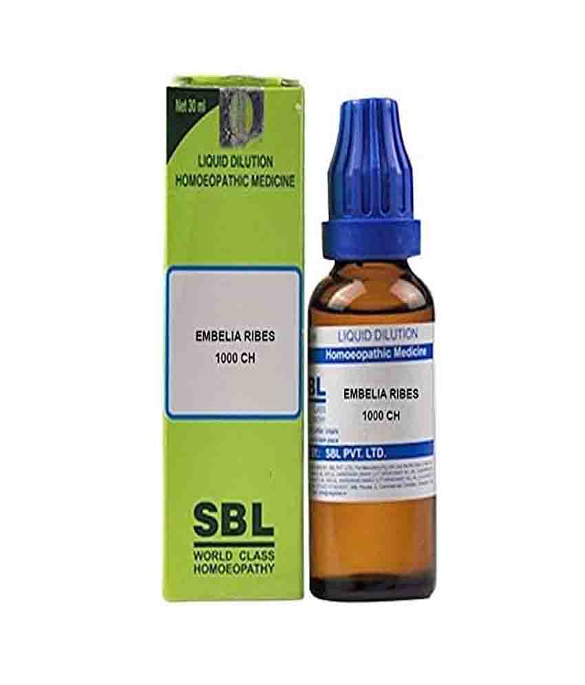 Sbl Embelia Ribes Dilution 1000 Ch 30ml