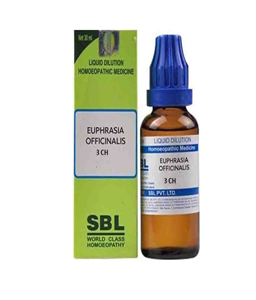 Sbl Euphrasia Officinalis Dilution 3 Ch 30ml