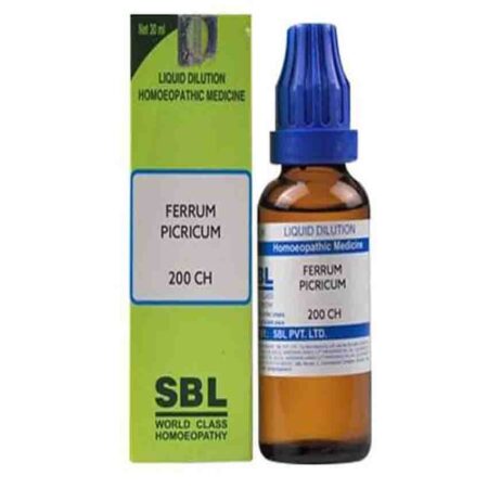 Sbl Ferrum Picricum Dilution 200 Ch 30ml