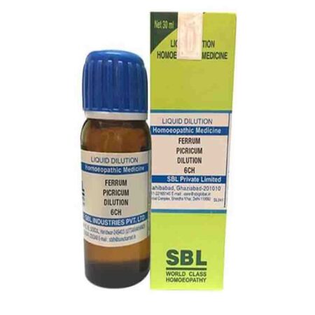 Sbl Ferrum Picricum Dilution 6 Ch 30ml