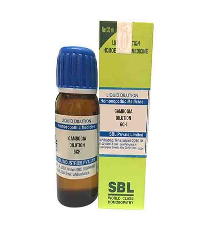 Sbl Gambogia Dilution 6 Ch 30ml