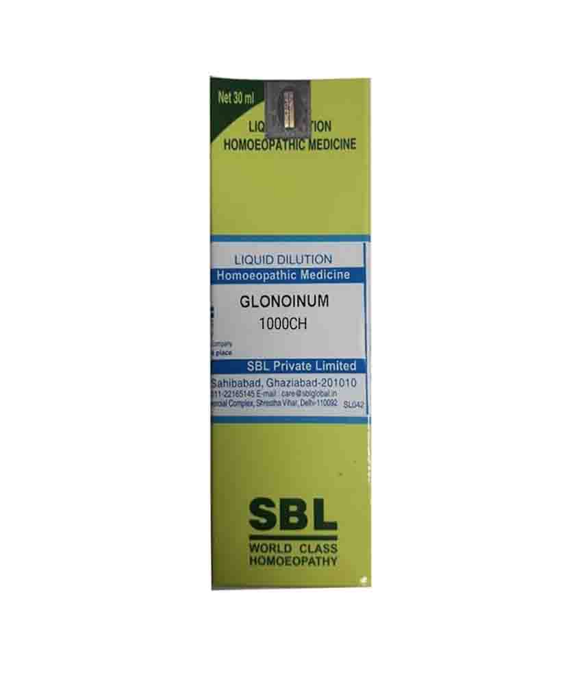Sbl Glonoinum Dilution 1000 Ch 30ml