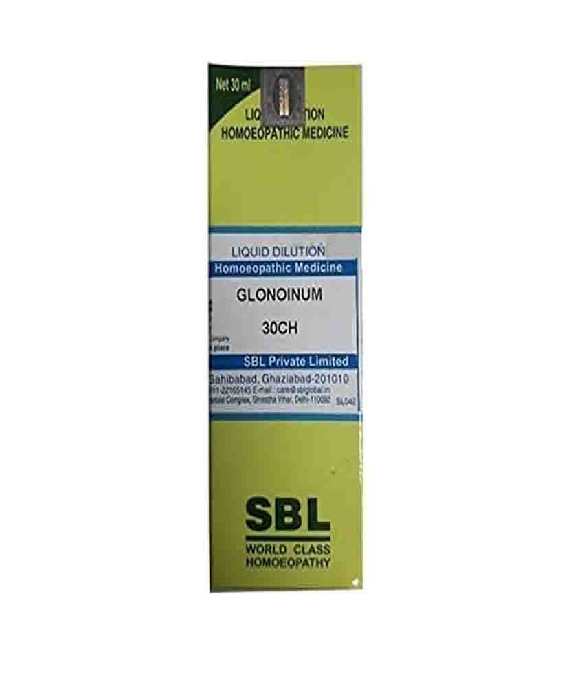 SBL Glonoinum Dilution 30 CH 30ml Sbl Glonoinum Dilution 30 Ch 30ml