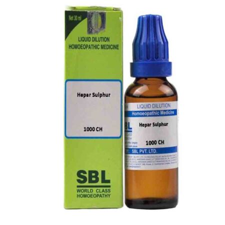Sbl Hepar Sulphur Dilution 1000 Ch 30ml