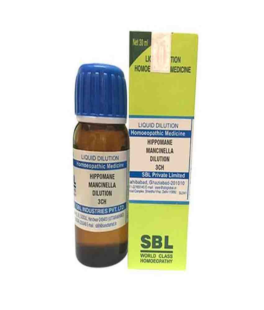 Sbl Hippomane Mancinella Dilution 3 Ch 30ml