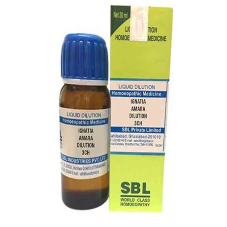 Sbl Ignatia Amara Dilution 3 Ch 30ml