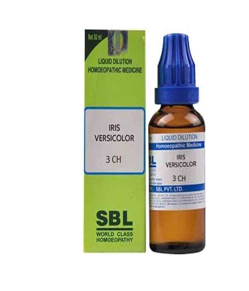 Sbl Iris Versicolor Dilution 3 Ch 30ml