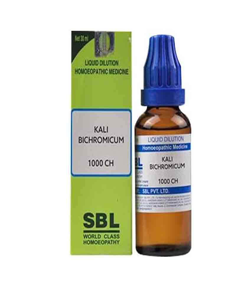 Sbl Kali Bichromicum Dilution 1000 Ch 30ml