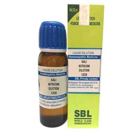 Sbl Kali Nitricum Dilution 12 Ch 30ml