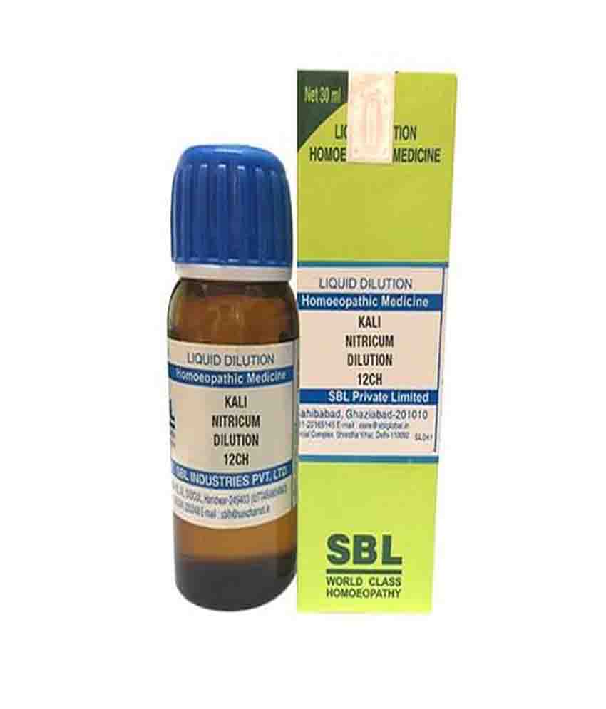 Sbl Kali Nitricum Dilution 12 Ch 30ml