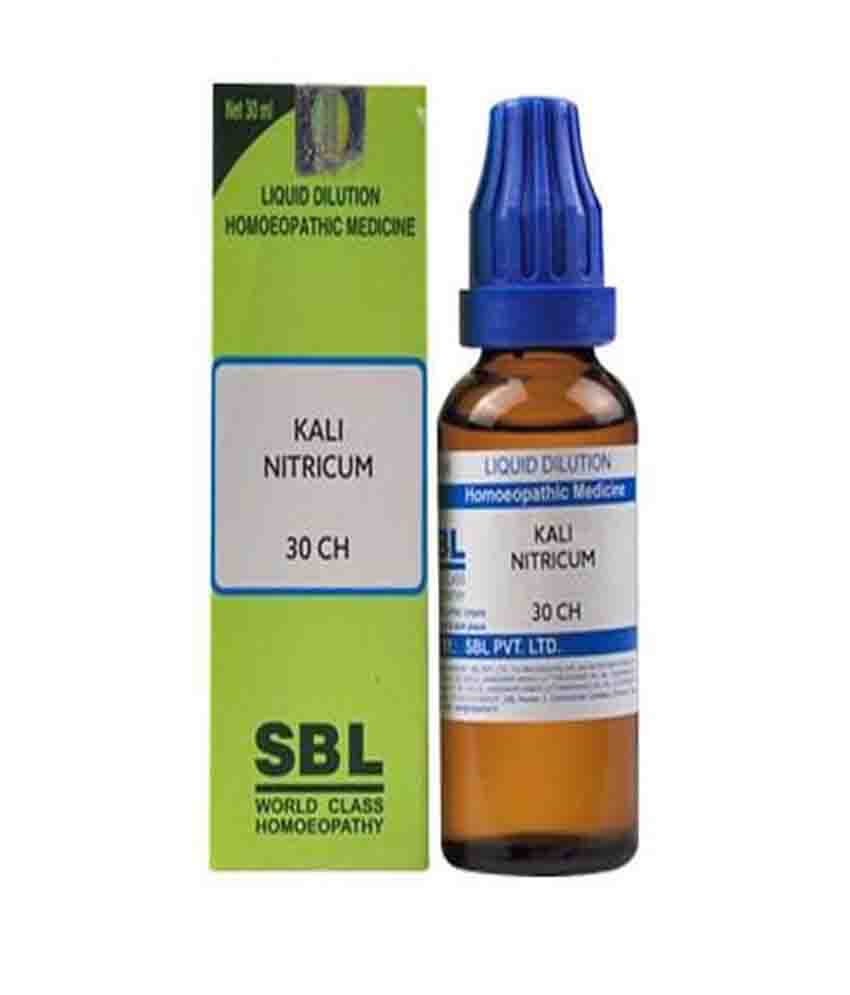 Sbl Kali Nitricum Dilution 30 Ch 30ml