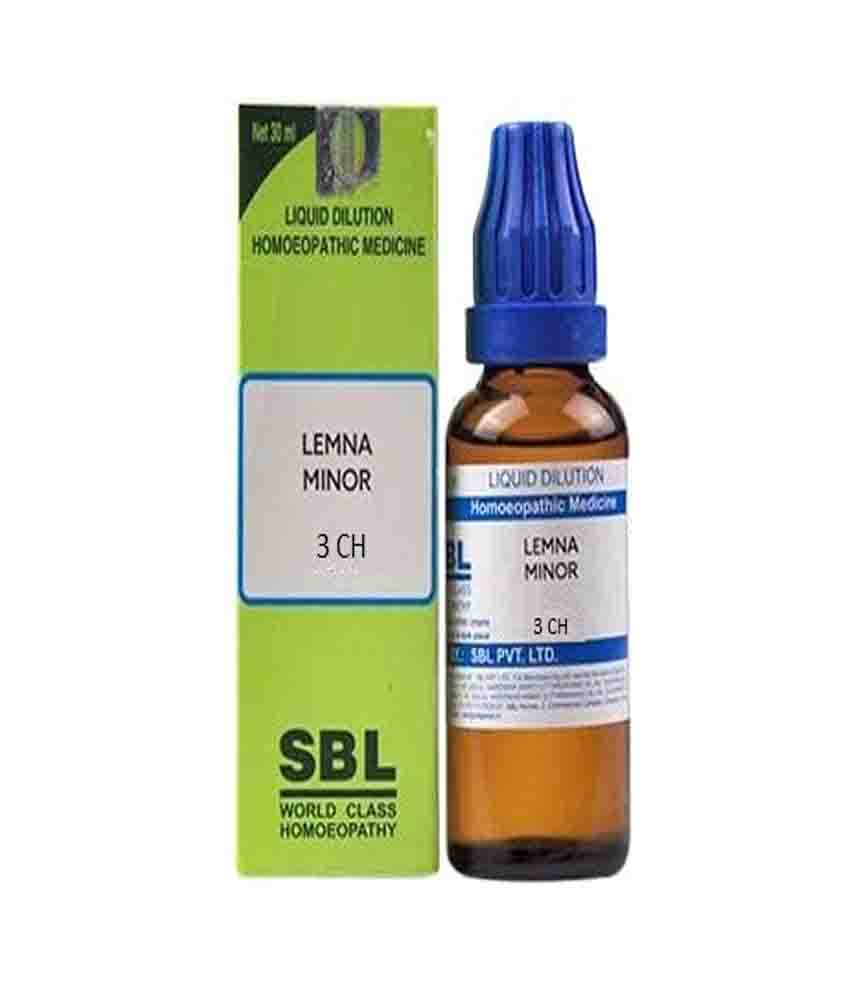 Sbl Lemna Minor Dilution 3 Ch 30ml