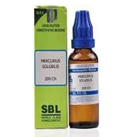 Sbl Mercurius Solubilis Dilution 200 Ch 30ml