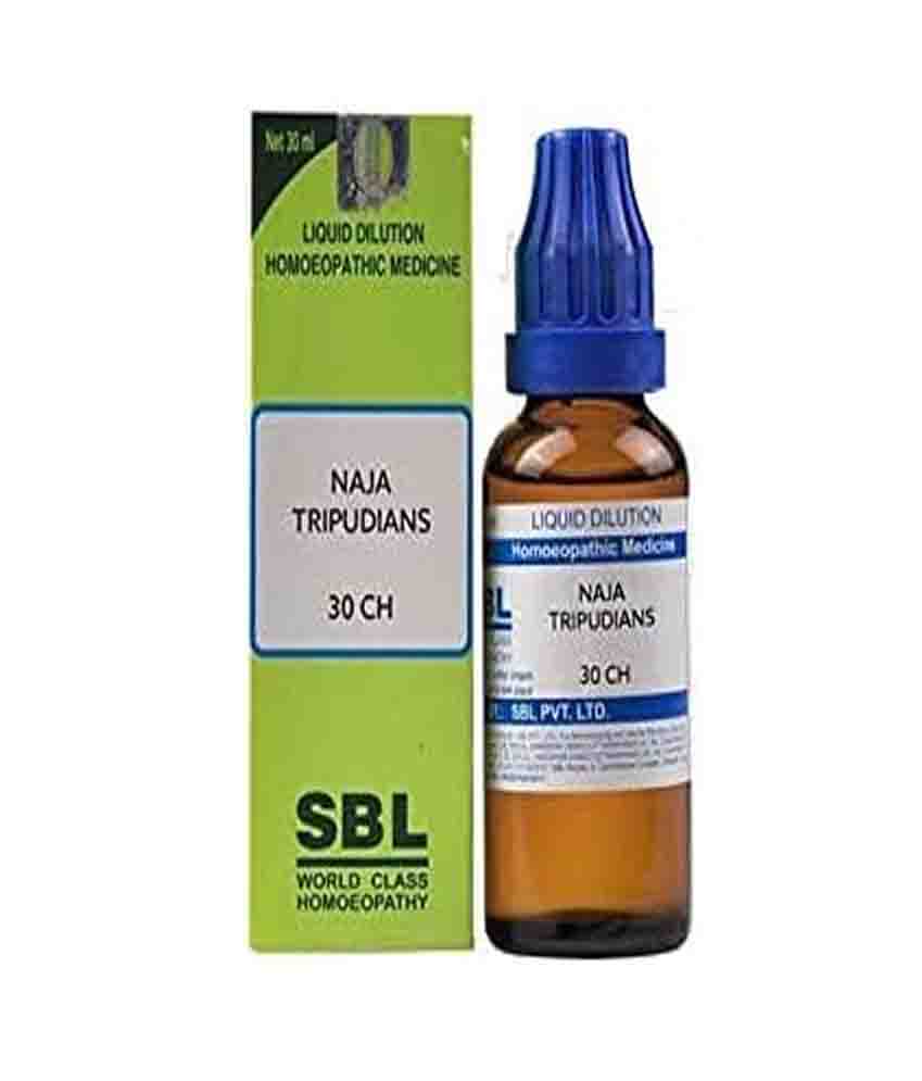 Sbl Naja Tripudians Dilution 30 Ch 30ml