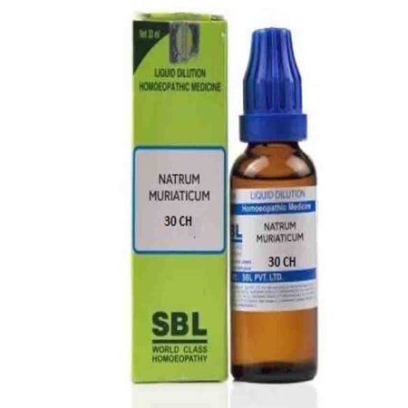 Sbl Natrum Muriaticum Dilution 30 Ch 30ml