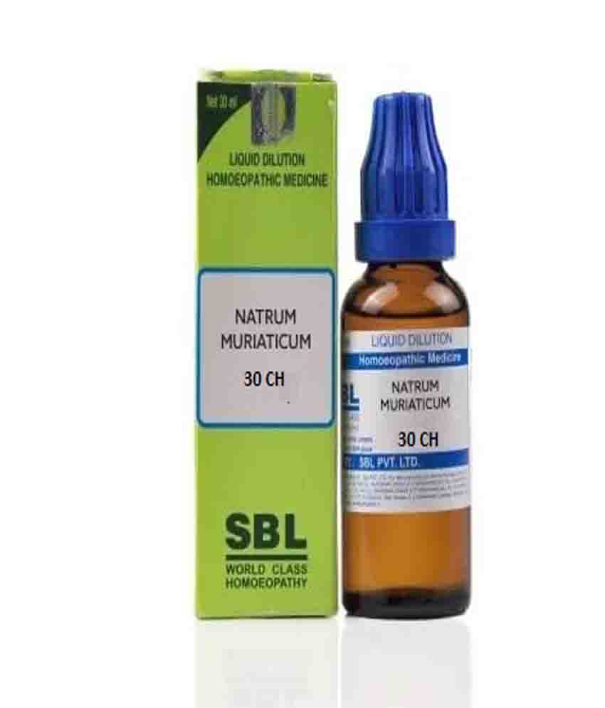 Sbl Natrum Muriaticum Dilution 30 Ch 30ml