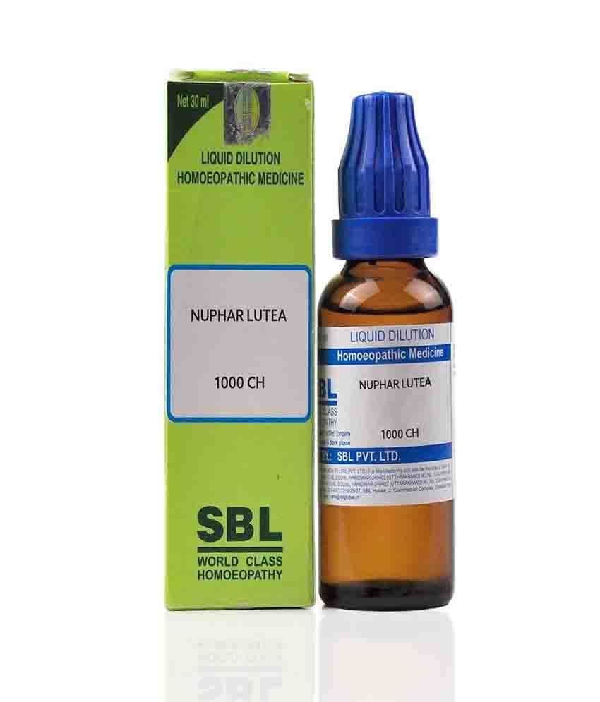 Sbl Nuphar Lutea Dilution 1000 Ch 30ml