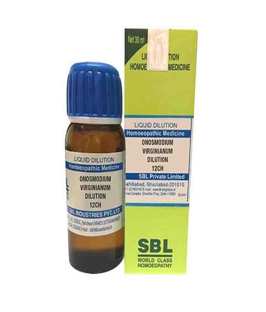Sbl Onosmodium Virginianum Dilution 12 Ch 30ml
