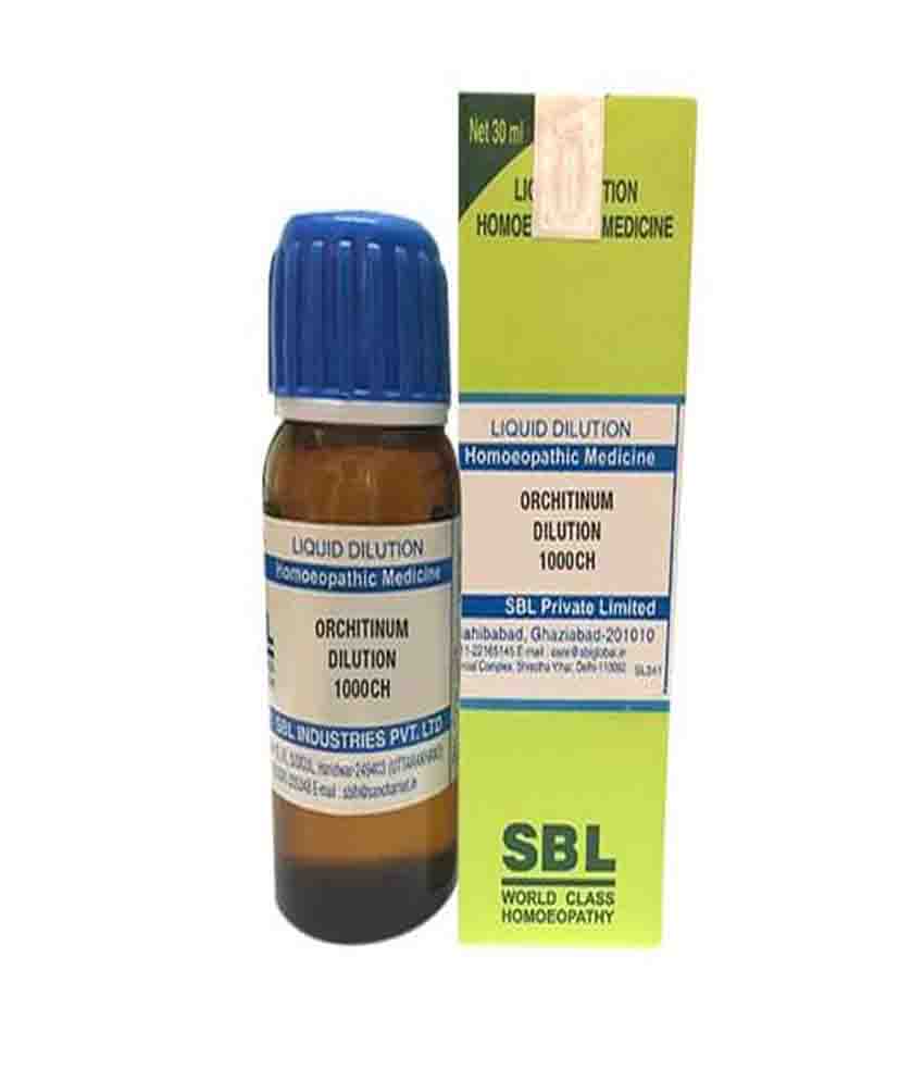 Sbl Orchitinum Dilution 1000 Ch 30ml