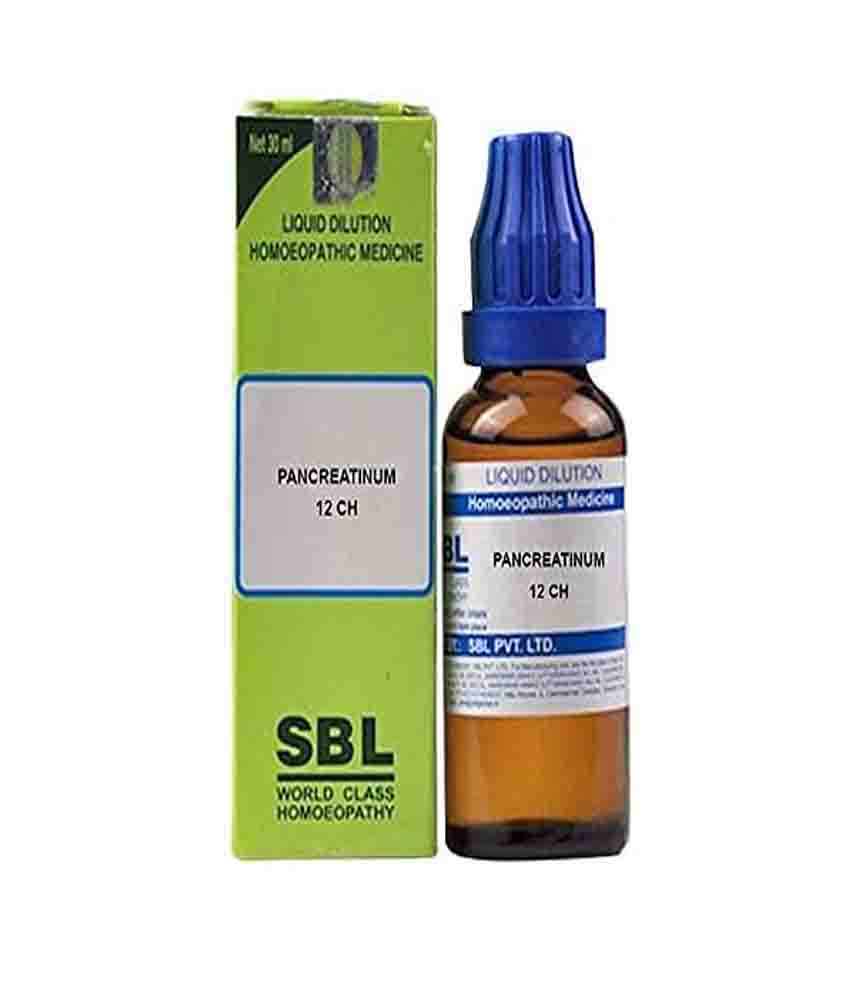Sbl Pancreatinum Dilution 12 Ch 30ml